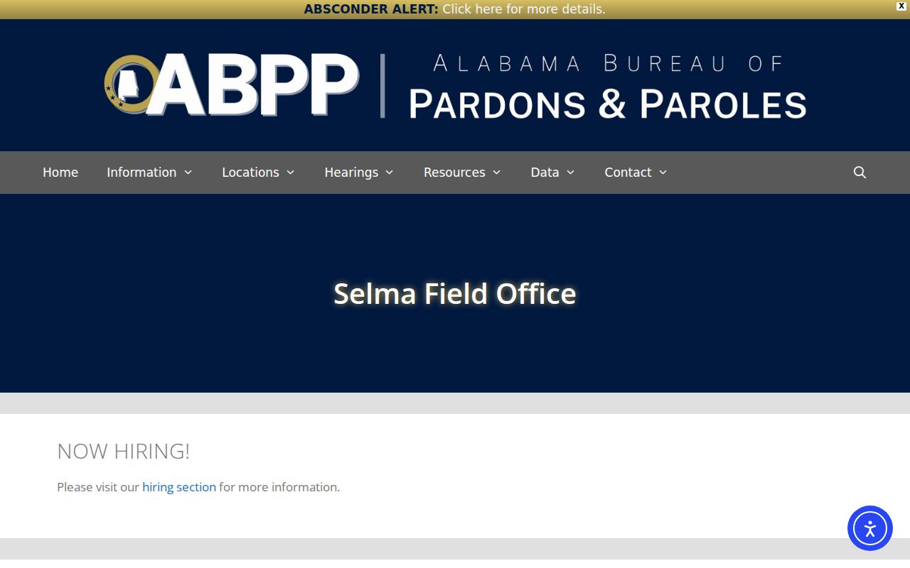 Dallas County criminal history Selma probation and parole field office